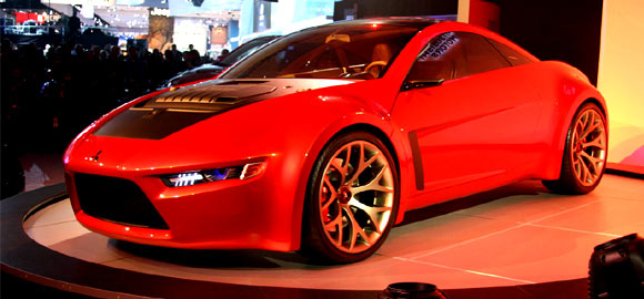 Detroit 2008 - Mitsubishi Concept RA