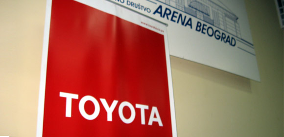 Toyota Srbija uspela: Za Ondekoza u Beogradu !