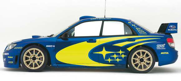 WRC – Subaru za 2008. godinu