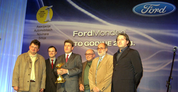 Ford Mondeo - Automobil godine u Srbiji za 2008.