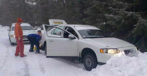 WRC, Swedish Rally – Recce problemi
