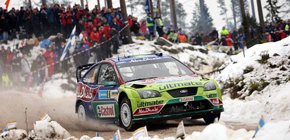 Swedish Rally 2008 - Latvala siguran, Loeb ide kući