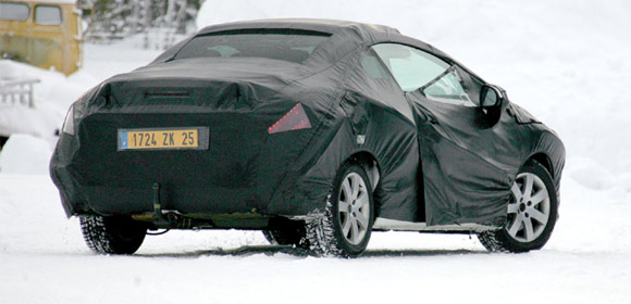 Peugeot 308 CC - špijunske fotke