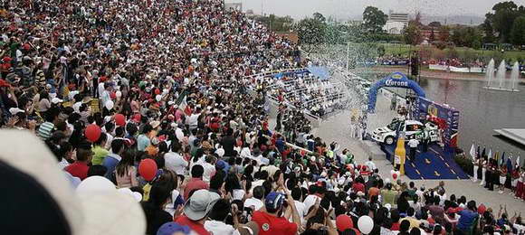 WRC, Rally Mexico – Akcija, Odgovorni gledalac