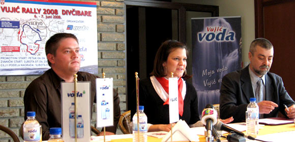 Vujić Rally 2008 - Divčibare - konferencija za medije