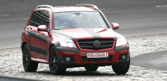 Mercedes-Benz GLK - špijunske fotografije