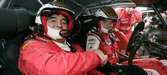 WRC, Argentina Rally – Maradona gost Citroena