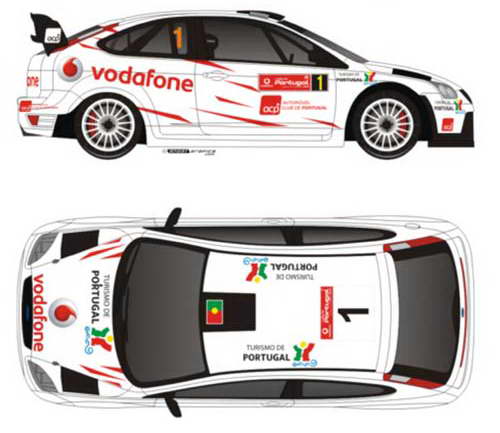 FIA IRC, Portugal Rally – Boje Gronholmovog Focusa