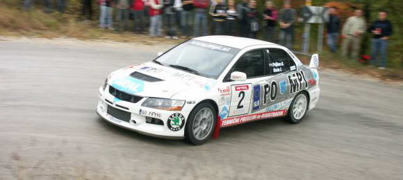 Rally – Slovenački Evo IX na bioetanol