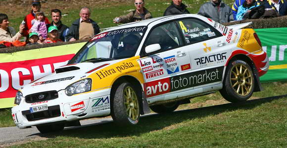 Rally Slovenija, Lavanttal – Kaučić vodi