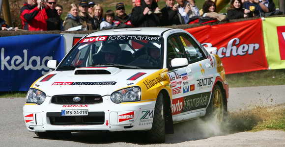 Rally Slovenija, Lavanttal – Kaučić vodi