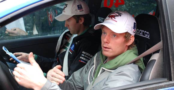 WRC - Sandell i Komljenović - testovi na Tari
