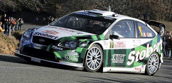 WRC - Gigi Galli i Skiing For Life