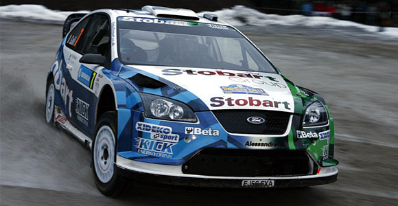 WRC - Gigi Galli i Skiing For Life