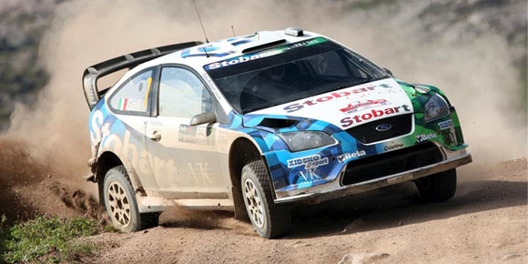 WRC - Gigi Galli i Skiing For Life