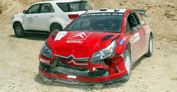 WRC, Jordan Rally – Sordo lider, Loeb odustao