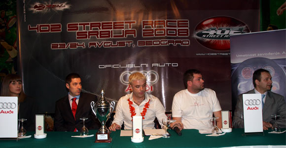 Predstavljen 402 Street Race Srbija 2008