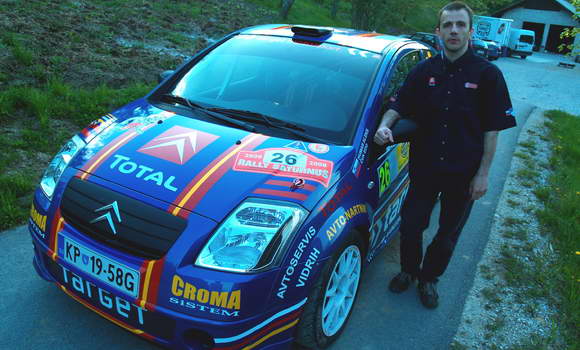 Rally Slovenija – Humar u novom Citroen C2R2 Max