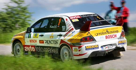 Rally Slovenija, Saturnus – Pech i Kaučič pobednici