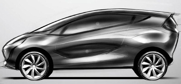 Novi Mazda koncept - oficijalne skice