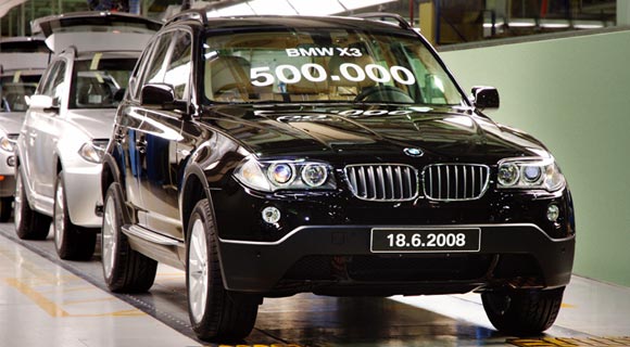 BMW X3 slavi jubilej - 500.000 proizvedenih primeraka