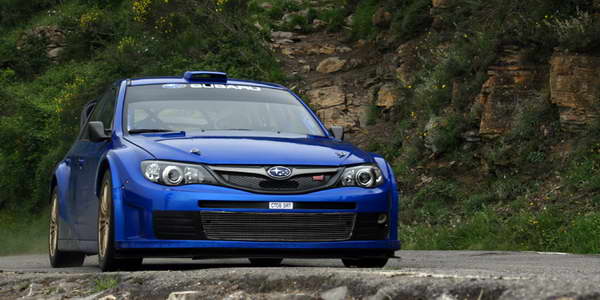 WRC -  Subaru Impreza WRC S14 na asfaltu