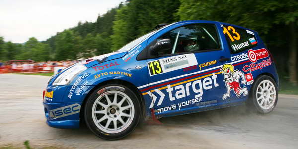 Rally Slovenija, Maribor – Nepoznanica za Humara