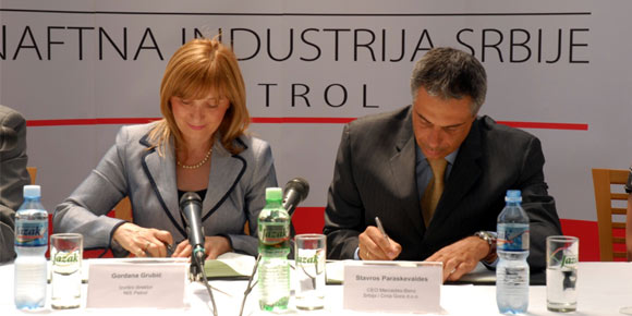 Mercedes-Benz Srbija i Crna Gora i NIS Petrol potpisali Protokol