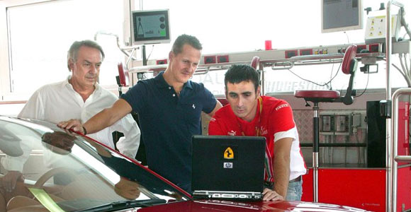 Michael Schumacher razvija model Ferrari California