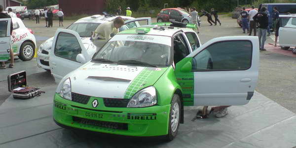 JWRC, Finland Rally – Interspeed Racing Team na testovima
