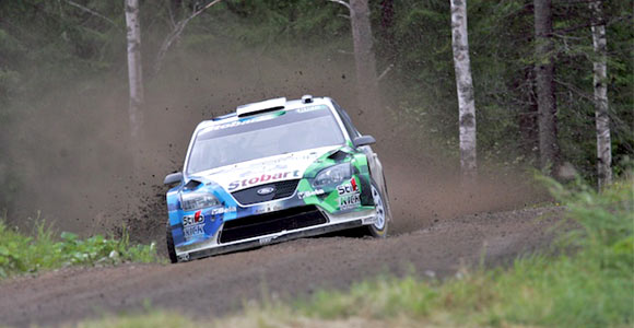 WRC - Neste Oil Rally Finland - Loeb vodi, Aava odustao