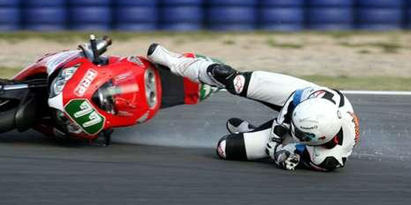 Michael Schumacher opet pao sa motocikla