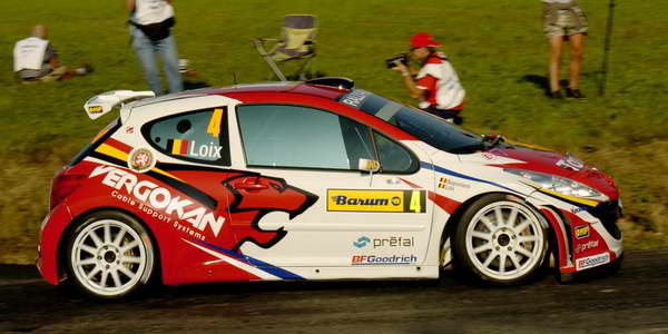 IRC/ERC, Barum Rally 2008 – 1–2 za Peugeot Belgium