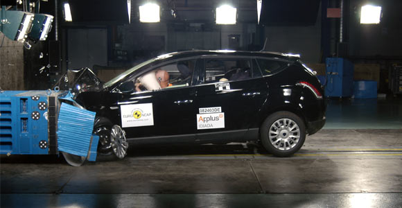 Euro NCAP: pet zvezdica za Lancia Deltu