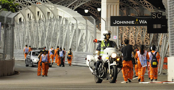 F1 Trka za VN Singapura - Izmenjena 10. krivina