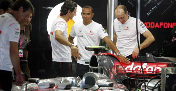 F1 - Trka za VN Singapura, podešavanje bolida