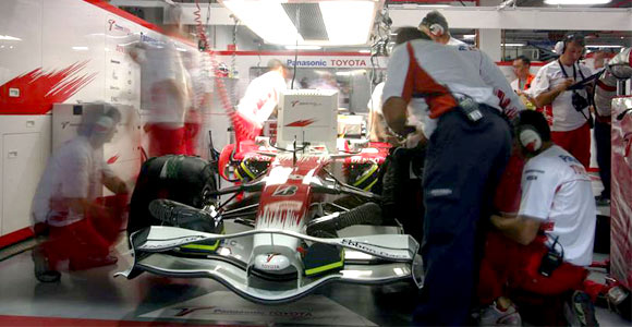 Formula 1 - Toyota menja motor na bolidu Tima Glocka