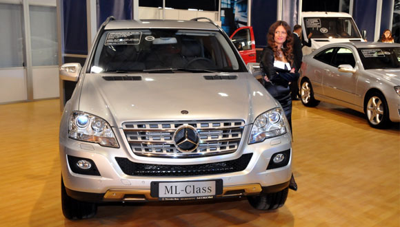 Sajam automobila Novi Sad - Mercedes-Benz ML 2008