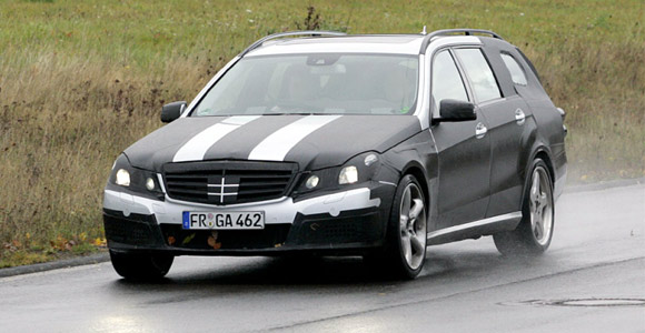 Mercedes E63 AMG Estate - špijunske fotografije