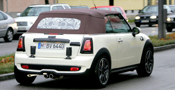 Mini Cooper S Cabrio - špijunske fotografije