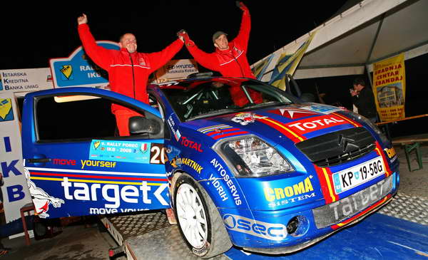 Hrvatska, Rally Novi Vinodolski – Po titulu u A klasi!