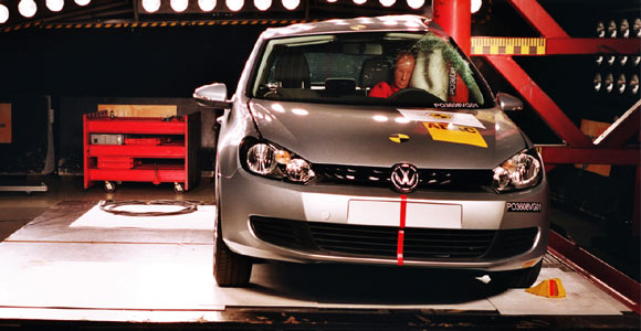 Euro NCAP: pet zvezdica za Volkswagen Golf VI