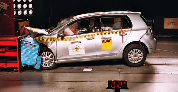 Euro NCAP: pet zvezdica za Volkswagen Golf VI