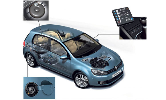 Volkswagen Golf BiFuel - Prvi Volkswagen na LP gas