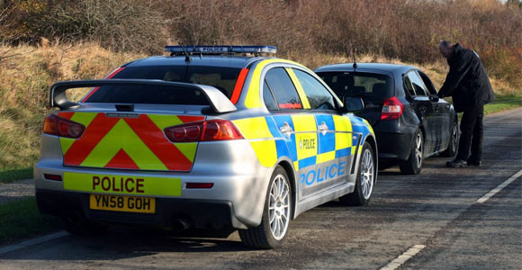 Mitsubishi Lancer EVO X za britansku policiju