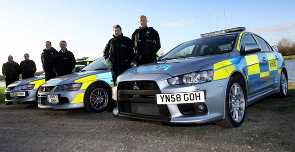 Mitsubishi Lancer EVO X za britansku policiju