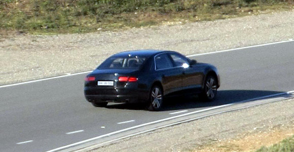Novi Audi A8 - Špijunske fotografije