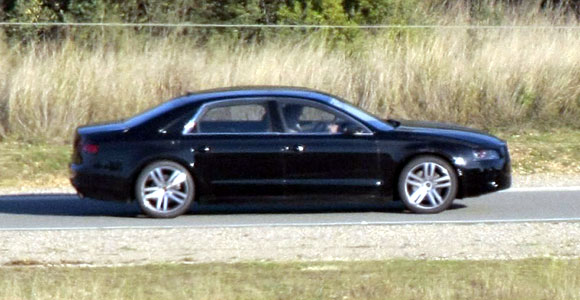 Novi Audi A8 - Špijunske fotografije