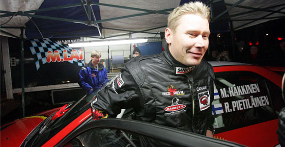 Raikkonen i Hakkinen na reliju Artic Lapland