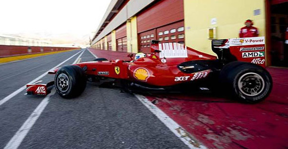 Formula 1 - Ferrari F60 već na stazi